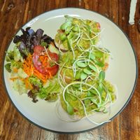 Avocado toast at Ganita Cafe in Pai