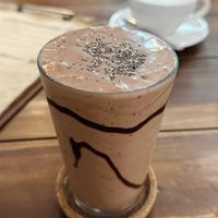 Vegan snickers smoothie (80 THB)  at Ganita Cafe in Pai