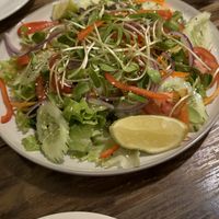 Garden saladd  at Ganita Cafe in Pai