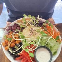 Buddha bowl  at Ganita Cafe in Pai