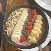 Smoothie bowl ‘fruit fest'  at Ganita Cafe in Pai
