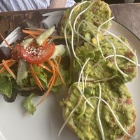 Avocado on toast (can add scrambled tofu)   at Ganita Cafe in Pai