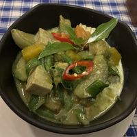 Fragrant Green Curry Special  at Ganita Cafe in Pai