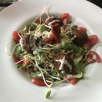 Mediterranean bowl at Ganita Cafe in Pai