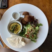 Falafel balls at Ganita Cafe in Pai