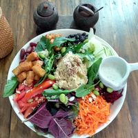 Buddha bowl at Ganita Cafe in Pai