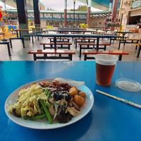 Yummy and so fresh at Vegetarian Stall 47 in Labuan