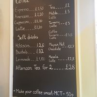 Wonderful menu with delicious food at Yummzy in East London