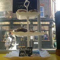 Adorable window display at Yummzy in East London