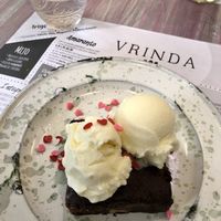 Vegan dessert. at Vrinda in Rosario