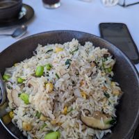 Vegan fried rice at Uncle Yu's at the Vineyard in Livermore