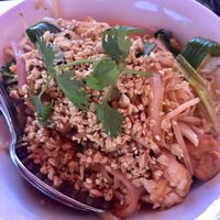Pad Thai  at Uncle Yu's at the Vineyard in Livermore