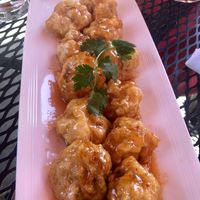 Vegan Chef’s special mushrooms  at Uncle Yu's at the Vineyard in Livermore