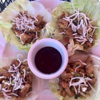 Vegan Lotus Tofu at Uncle Yu's at the Vineyard in Livermore