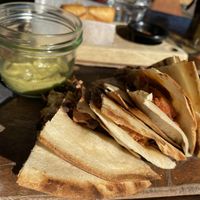 Jackfruit quesadillas  at Mexico in Hamilton