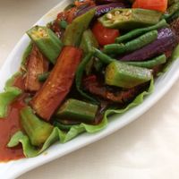 Asam fish. Fish is mock meat. at Lian Chi Xing An Vegetarian in Petaling Jaya