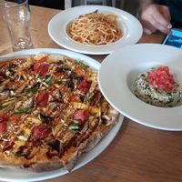 TABOULEH, VERDE AND CAPONATA at Laganon in Crete