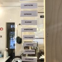 Beverages  at Café São in Montreal