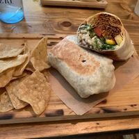 Burrito al pastor at Gallo Santo in Barcelona