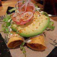 1.starter at the menue (forgot the name..flauters maybe?) really good! at Gallo Santo in Barcelona