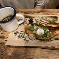 birria tacos  at Gallo Santo in Barcelona