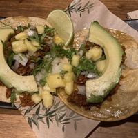 Tacos al pastor  at Gallo Santo in Barcelona