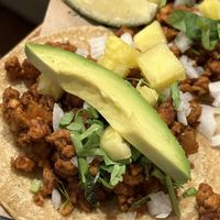 The Al Pastor tacos   at Gallo Santo in Barcelona