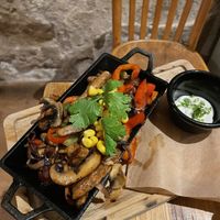 Fajitas de Gallo Santo  at Gallo Santo in Barcelona