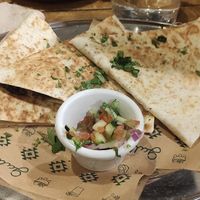 Quesadillas at Gallo Santo in Barcelona