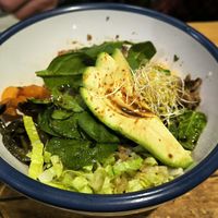 Bowl de quinoa at Gallo Santo in Barcelona
