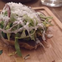 Sopes at Gallo Santo in Barcelona