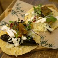 Tacos at Gallo Santo in Barcelona