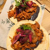 Tacos de Yaca Pibil at Gallo Santo in Barcelona