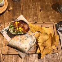 Burrito at Gallo Santo in Barcelona