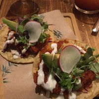 Tacos tinga - the best ones  at Gallo Santo in Barcelona