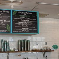 Lots of toast options at The Blended Berry in Buzzards Bay