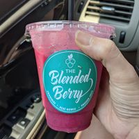 Pitaya smoothie at The Blended Berry in Buzzards Bay