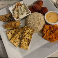 Seafood platter  at Fishes & More in Palm Beach