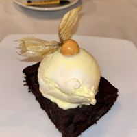 Vegan brownie!  at Fishes & More in Palm Beach