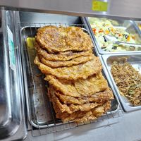 Bean curd skin at Chin Hua Vegetarian Food in Malacca