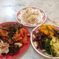 18.50 on a not cheap day! at Chin Hua Vegetarian Food in Malacca