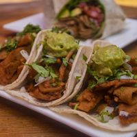 Let's Taco about it... these are Tacos al pastor 😋🌮 at EarthBowl in Tijuana