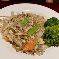 Teriyaki without the tofu  at Pacific East in Beachwood