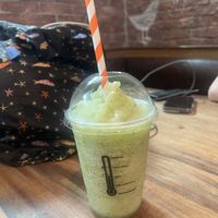 mint & lime granita  at Max Brenner in South Bank