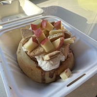 Apple chai   at Cinnaholic in Toronto
