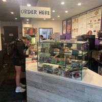 Interior at Cinnaholic in Toronto