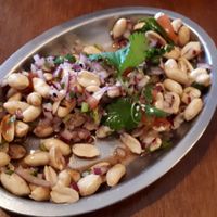 Spicy peanuts at Tama in Auckland