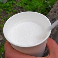 Banana Milkshake  at VeganWaf in Brussels