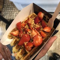 Great at VeganWaf in Brussels