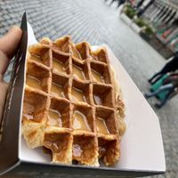 😍  at VeganWaf in Brussels